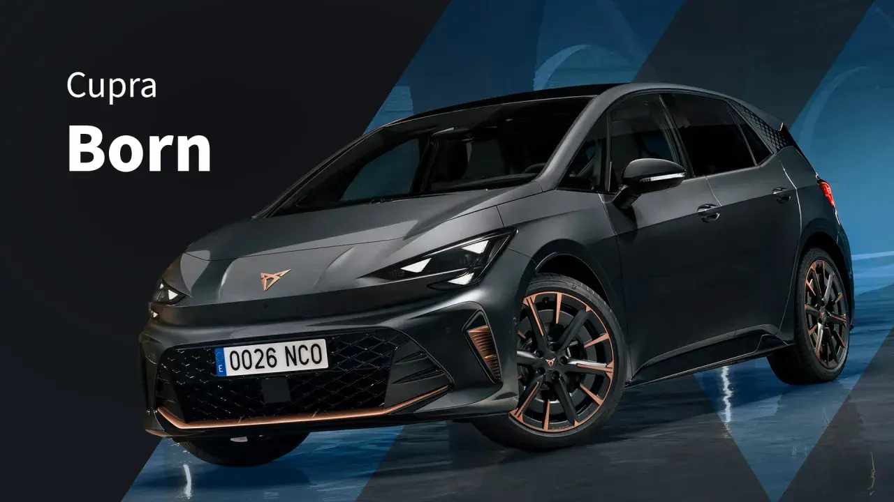 Cupra Born, un'auto elettrica dal design audace, pronta a ridefinire il futuro della mobilità.