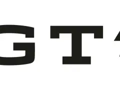 Lettere nere su sfondo bianco. Il gti significato è un'icona di prestazioni.
