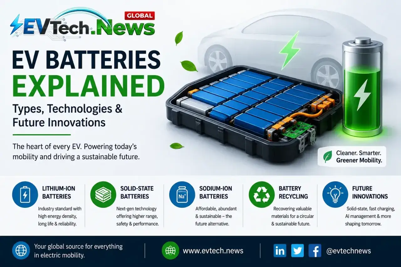 Le batterie del futuro: un'esplorazione delle tecnologie EV, dall'innovazione alla sostenibilità, con un focus sulle batterie allo stato solido e al sodio.